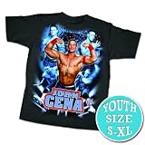 WWY336 WWE John Cena Showtime Youth T-shirt L