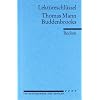 Lekt�reschl�ssel zu Thomas Mann: Buddenbrooks