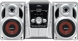Panasonic SC-AK240S 230 Watt 5 Disc Mini System (Silver)