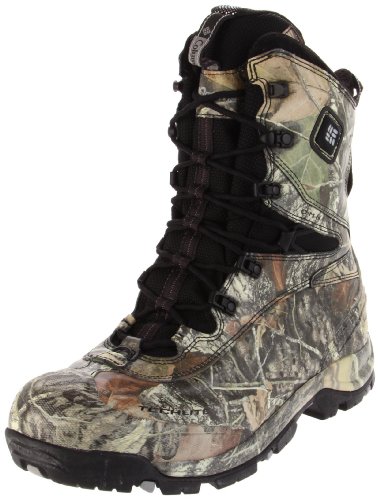 Columbia Sportswear Mens Bugaboot Plus Electric Cold Weather Boot,Black/ Camo,14 M US