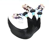 Hot Hair 5A Unprocessed Virgin Mongolian Natural Straight Weft Hair Extension, 18inch 20inch 22inch 3pcs/Lot Human Hair Weave Bundles