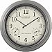 La Crosse Technology WT-3181P  18" Outdoor Atomic Wall Clock with Temperature/Humidity