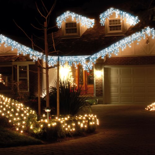 Best 960 Blue LED Snowing Icicle Lights for Sale ymdjoh