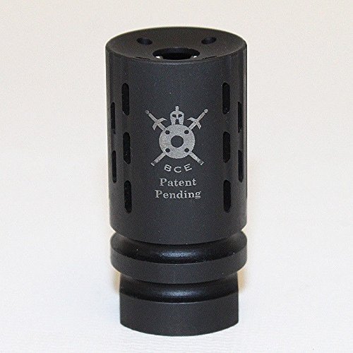 BattleComp 2.1 SVC 5.56 Black Melonite Muzzle Brake BC2.1 1/2x28 RH BCE Comp