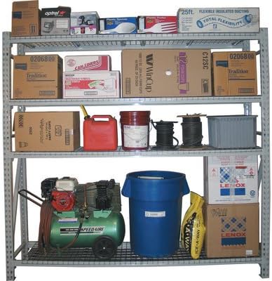 AK Utility Teardrop Pallet Utility Rack Frame - 36in.D x 72in.H, Model# AK-UFI-072-36