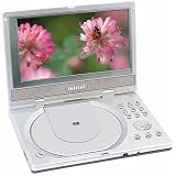Initial IDM-830 Portable DVD Player with 8-Inch LCD and Extra Universal Rechargeable Battery