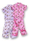 Gyrl Co PUPPIES Girls Satin Pajamas