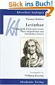 Thomas Hobbes: Leviathan oder Stoff, Form und Gewalt eines b�rgerlichen und kirchlichen Staates