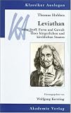Thomas Hobbes: Leviathan Oder Stoff Form Und Gewalt Eines (Klassiker Auslegen) (German Edition)