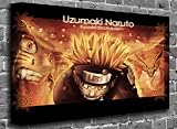 Anime Naruto Kyuubi Rage Rasengan Poster Art Picture Roll Canvas (UNFRAMED) Size:16 x 12 (40 x 30 cm Approx)
