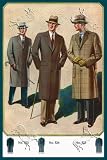 Art Poster, Chesterfield Fly-Front Overcoat - 18.75 x 27.5
