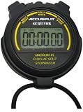  : ACCUSPLIT Pro Survivor - S3CL Stopwatch, Cum or Lap Split, Extra Large Display
