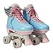 Circle Society Classic Adjustable Indoor and Outdoor Childrens Roller Skates - Classic Cotton Candy