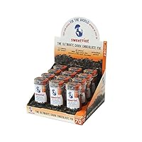 sweetriot Cacao Nibs Covered in (70%) Dark Chocolate, 1-Ounce Tins (Pack of 4)