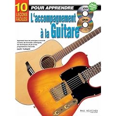 10 le�ons faciles pour apprendre L'accompagnement � la Guitare + CD + DVD
