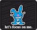 PlastiColor 000969R01 Happy Bunny Lets F On Me Molded Utility Mat