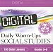 Digital Daily Warm ups: Social Studies Grades 5-8