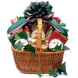 A Cut Above: Cheese and Sausage Gift basket (Large) by Gift Basket Village