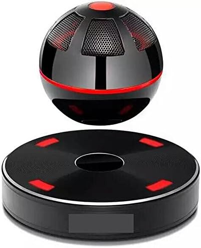 HeSound(TM) Portable Wireless Bluetooth 4.1 Magnetic Levitation Speaker Floating Rotating Speaker with NFC Funtion,1500 mAh Battery built-in,10 Hours Playing Time, Enhanced Bass Resonator, Powerful Sound, High-Def Sound for iPhone, iPad, Samsung, Nexus, HTC and More