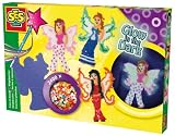 SES Deutschland 6104 - Set perle da stirare, Elfi, si illuminano al buio