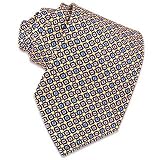 Fendi All-over Logo Printed Silk Tie Red