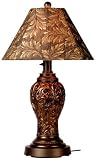Concord 977 Bronze 34-inch Table Lamp Antique Linen Shade