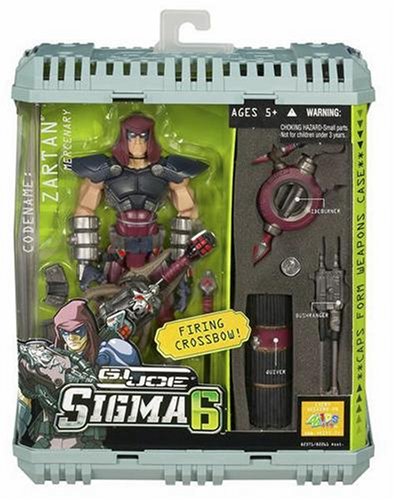Childrens Toyshop  Toys : G.I. Joe 8 Inch Commando Zartan Cobra Mercenary