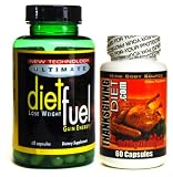 DIET FUEL ULTIMATE 60 count Original Diet Fuel Thanksgiving Holiday Diet Dual Fat Blocker Sugar Blocker 60 capsules