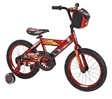 Huffy Disney Bike Racing Red Bike with Training Wheels