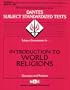 DSST Introduction to World Religions (DANTES series, # 74) (Dantes Subject Standardized Tests)