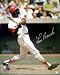 Lou Brock Autographed/Hand Signed St. Louis Cardinals 16x20 Photo Batting