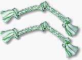 Booda Fresh N' Floss Large 3 Knot Tug (large - 2 pack (two rope bones))