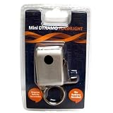 Mini LED Dynamo Keychain Flashlight