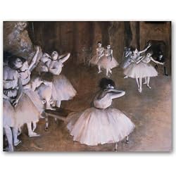 Ballet Rehearsal - 5" x 7" Museum Quality Greeting Card
