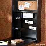 IMAGE OF SEI Black Fold-Out Convertible Desk