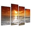 Image sur toile 130 x 80 cm Mod�le N� XXL 6038 de vacances Tableaux pour la mur, encadr�s, pr�ts � poser, tout les images sur ch�ssis g�ant bois v�ritable.