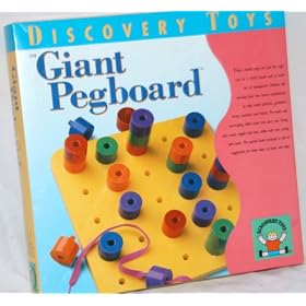 GIANT PEGBOARD by Discovery Toys #1650