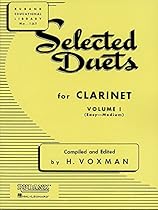 Selected Duets for Clarinet: Volume 1 - Easy to Medium (Rubank Educational Library) Selected Duets for Clarinet: Volume 1 - Easy to Medium (Rubank Educational Library)