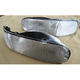 00 01 02 03 04 05 Mitsubishi Eclipse Clear Rear Bumper Driving Lights - Pair by Matrix