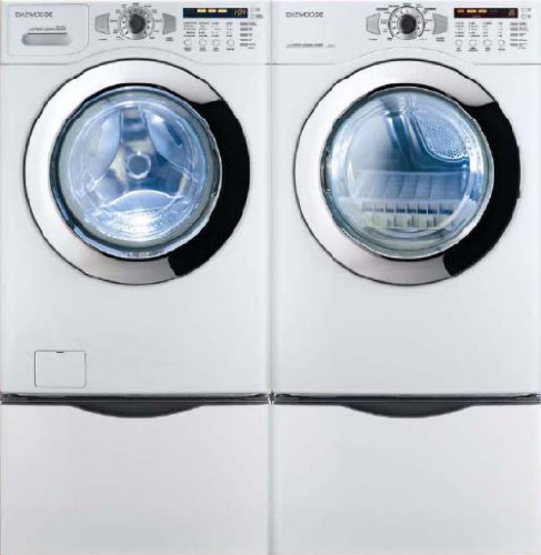 DWR-WE33WS 7.3 Cu. ft. Capacity Electric Dryer 11 Cycles Program Silver Door Rim: White