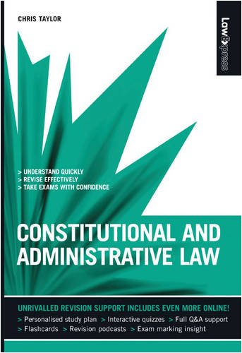 Constitutional and Administrative Law (Law Express)