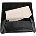 EyeSun Leather Large Eyeglasses Sunglasses Case with Free Cleaning Cloth