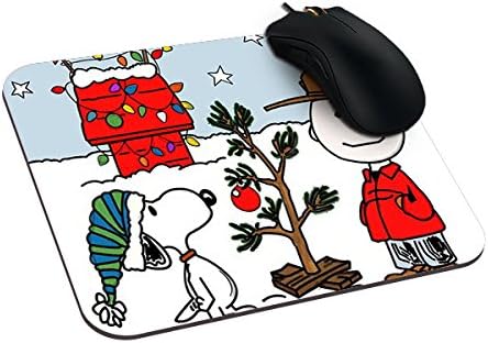 Richess Brown Custom Mousepad Cartoon Flower Mouse Pads