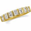 14K Yellow Gold Diamond Wedding/Anniversary Band - 1.75 Ct.