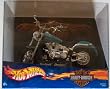 Hot Wheels Harley Davidson Softail Deuce 1:18 Die Cast Motorcycle
