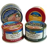 Henaff French Pate Assortment: 4 Different Pates