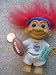 Russ Berrie GIANTS Troll, with Red Hair