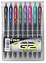 Pilot G2 Retractable Gel Ink Rolling Ball Pens, Fine Point, 8-Pack Pouch, Assorted Colors (31128)