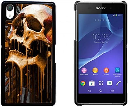Skull Devil Diablo Hard Plastic and Aluminum Back Case For Sony Xperia Z2 L50W