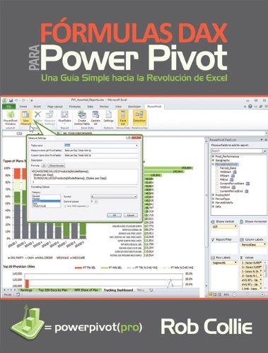 Formulas DAX para PowerPivot: Una guia simple hacia la revolucion de Excel (Spanish Edition)